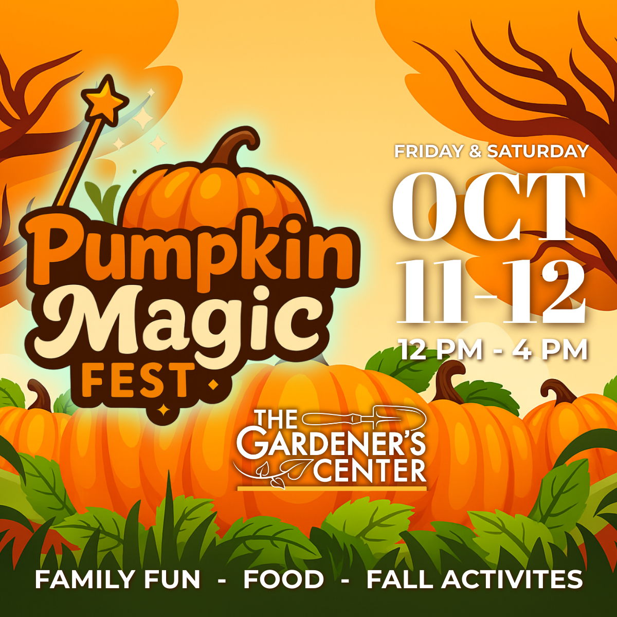 Pumpkin Magic Fest // Sun, Oct 12th