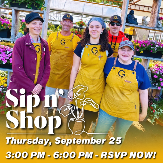 FREE TGC EVENT // Sip & Shop, September 25th