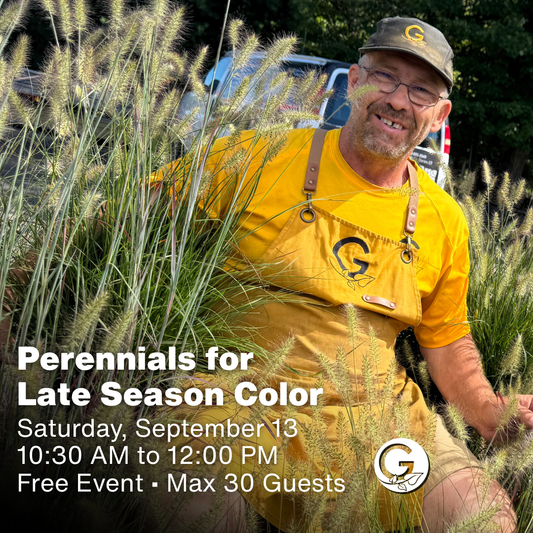FREE SEMINAR // Perennials For Late Season Color, September 13