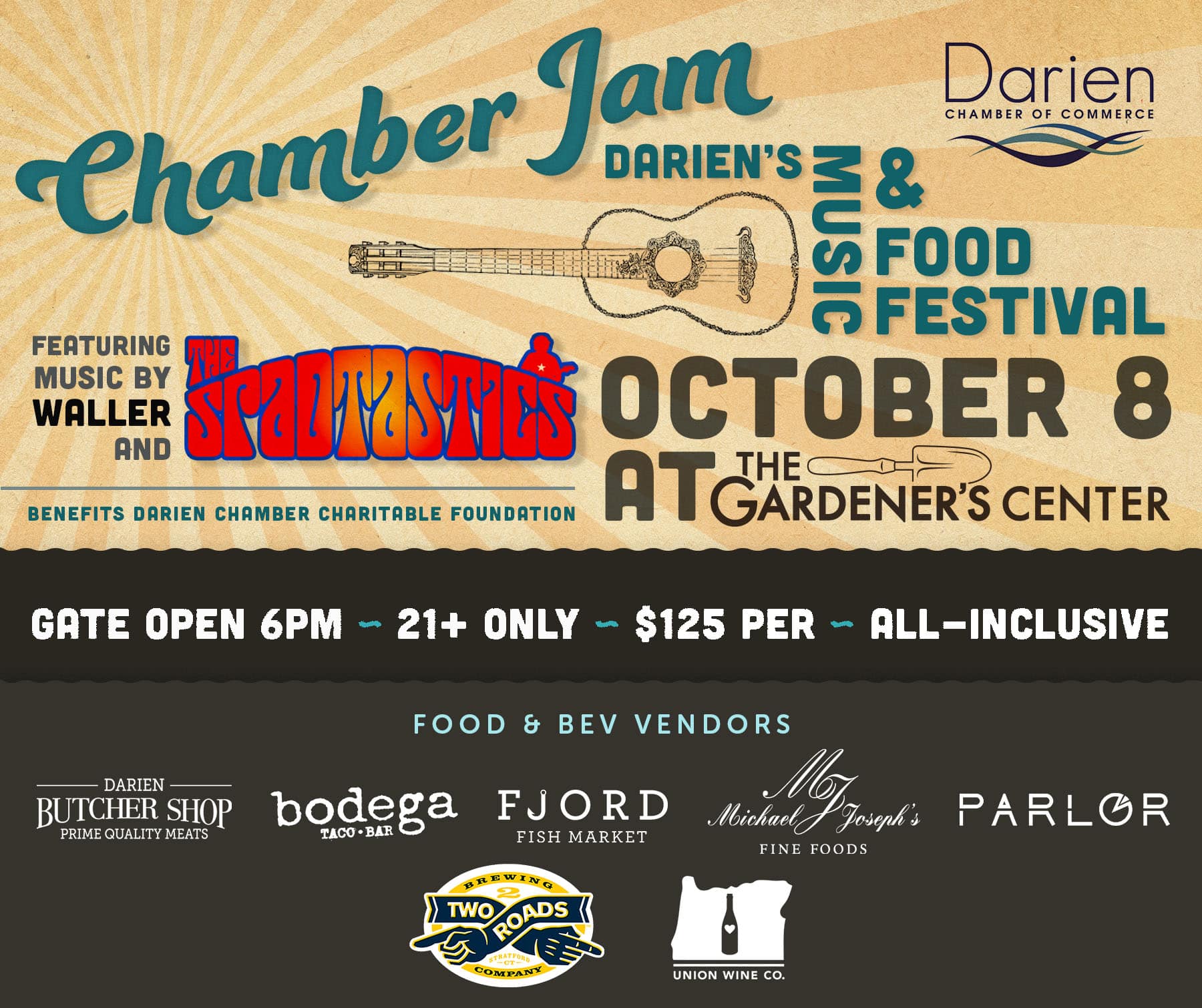 Chamber Jam Music & Food Festival 2022 in Darien, CT