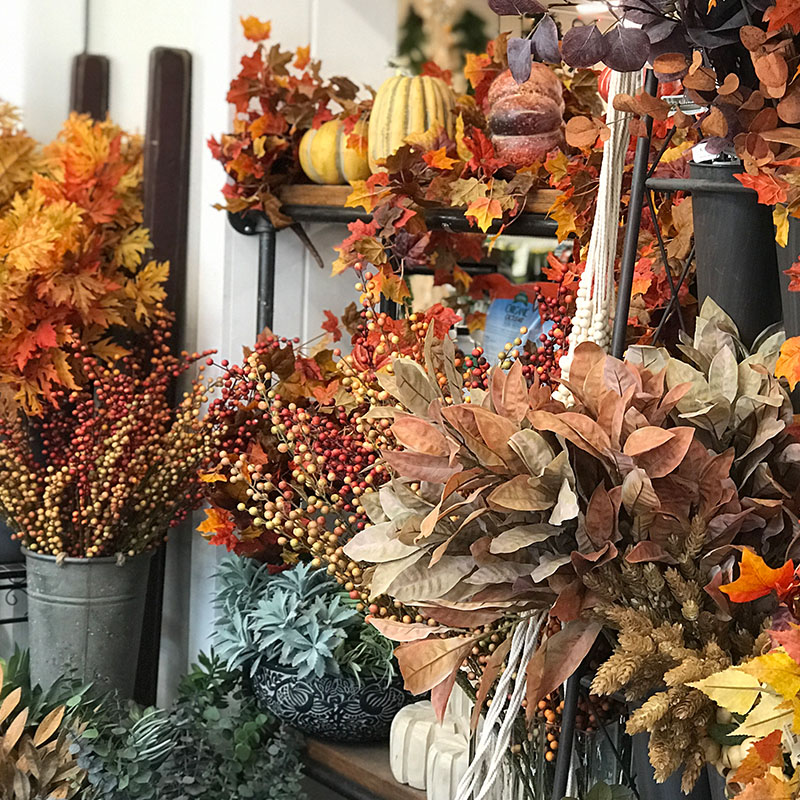 Buy fall decor at The Gardener's Center