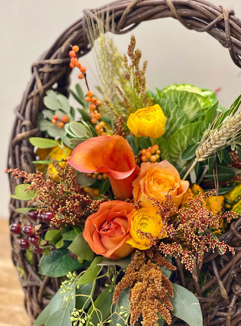 Custom Fall Florals, Arrangements & Fresh Flowers at The Gardener's Center