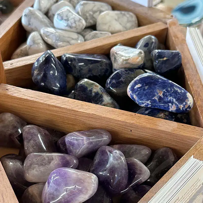 Find crystals, geodes, minerals, gemstones, rocks and more at The Gardener's Center.