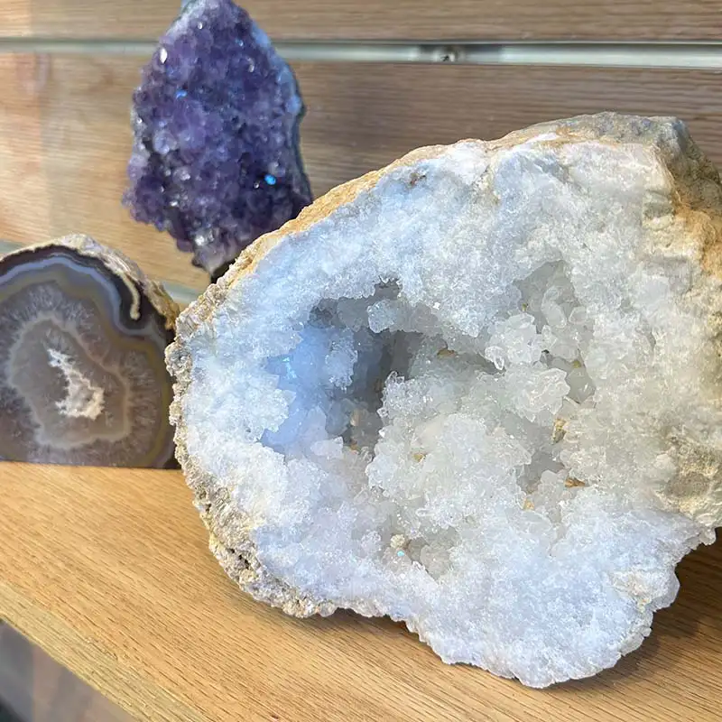 Find crystals, geodes, minerals, gemstones, rocks and more at The Gardener's Center.